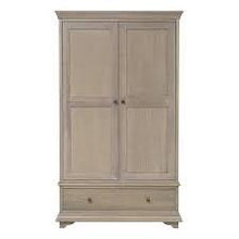 Load image into Gallery viewer, WINCHCOMBE SMOKED OAK Double Wardrobe Quality Furniture Clearance Ltd