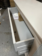 Load image into Gallery viewer, CHANTILLY PEBBLE GREY 3 Drawer Petite Chest Quality Furniture Clearance Ltd