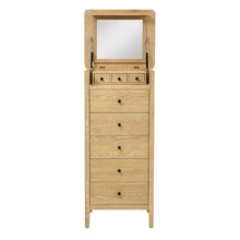 Load image into Gallery viewer, BERKELEY NORDIC OAK
Vanity Tallboy Quality Furniture Clearance Ltd
