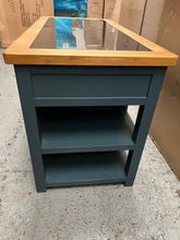 Load image into Gallery viewer, Inky Blue Large Island with Wine Rack furniture delivered