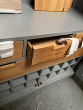 Load image into Gallery viewer, Sussex Storm Grey Double Larder. furniture delivered