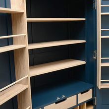 Load image into Gallery viewer, CHESTER MIDNIGHT BLUE
Double Larder Quality Furniture Clearance Ltd