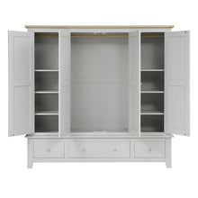 Load image into Gallery viewer, CHESTER DOVE GREY
Four Door Wardrobe Quality Furniture Clearance Ltd