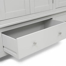 Load image into Gallery viewer, CHESTER DOVE GREY
Four Door Wardrobe Quality Furniture Clearance Ltd