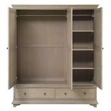 Load image into Gallery viewer, WINCHCOMBE SMOKED OAK
Triple Wardrobe Quality Furniture Clearance Ltd