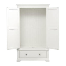 Load image into Gallery viewer, CHANTILLY WARM WHITE
Double Wardrobe Quality Furniture Clearance Ltd
