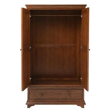 Load image into Gallery viewer, WINCHCOMBE DARK OAK Double Wardrobe Quality Furniture Clearance Ltd