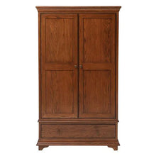 Load image into Gallery viewer, WINCHCOMBE DARK OAK Double Wardrobe Quality Furniture Clearance Ltd