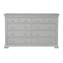 Load image into Gallery viewer, CHANTILLY PEBBLE GREY
10 Drawer Chest Quality Furniture Clearance Ltd