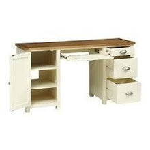 Load image into Gallery viewer, Sussex Cotswold Cream Double Pedestal Desk Quality Furniture Clearance Ltd