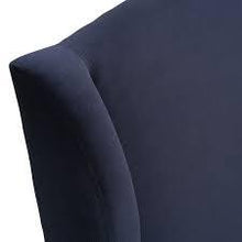 Load image into Gallery viewer, ASCOTT Midnight Velvet Kingsize Upholstered Bed Quality Furniture Clearance Ltd