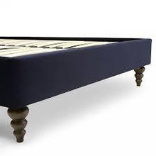 Load image into Gallery viewer, ASCOTT Midnight Velvet Super King Upholstered Bed Quality Furniture Clearance Ltd