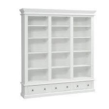 Load image into Gallery viewer, BURFORD IVORY Grand Bookcase Quality Furniture Clearance Ltd