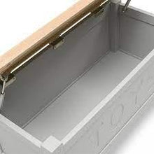 Load image into Gallery viewer, CHESTER DOVE GREY Toy Box Quality Furniture Clearance Ltd