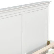 Load image into Gallery viewer, CHANTILLY WARM WHITE 5ft Kingsize Bed Quality Furniture Clearance Ltd