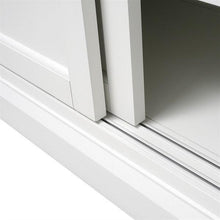 Load image into Gallery viewer, STOW WARM WHITE Sliding Door Sideboard Quality Furniture Clearance Ltd