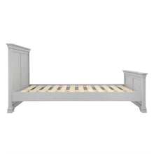 Load image into Gallery viewer, Chantilly Pebble Grey 5ft Kingsize Bed Quality Furniture Clearance Ltd