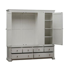 Load image into Gallery viewer, Chantilly Pebble Grey Grand Triple Wardrobe Quality Furniture Clearance Ltd