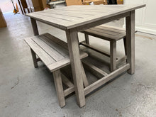 Load image into Gallery viewer, Baunton Trestle bench set Quality Furniture Clearance Ltd