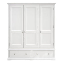 Load image into Gallery viewer, FAIRFORD SOFT WHITE Triple Wardrobe Quality Furniture Clearance Ltd