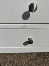 Load image into Gallery viewer, Set of 2 CHESTER PURE WHITE Jumbo Bedside Tables Quality Furniture Clearance Ltd