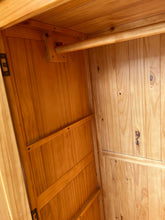 Load image into Gallery viewer, OAKLEY PINE Double Wardrobe Quality Furniture Clearance Ltd