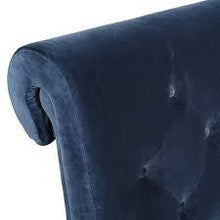 Load image into Gallery viewer, HILCOTT Petrol Velvet Kingsize Upholstered Bed Quality Furniture Clearance Ltd