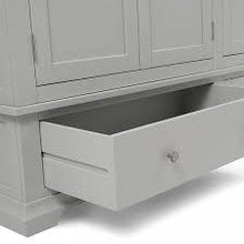 Load image into Gallery viewer, CHANTILLY PEBBLE GREY Triple Wardrobe Quality Furniture Clearance Ltd