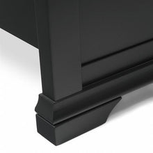 Load image into Gallery viewer, CHANTILLY DUSKY BLACK Kingsize Bed Quality Furniture Clearance Ltd