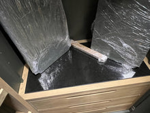 Load image into Gallery viewer, Kingscote Forest Green Double Larder Quality Furniture Clearance Ltd