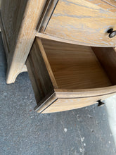 Load image into Gallery viewer, set of 2 Camille Limewash Oak 3 Drawer Bedside Tables furniture delivered