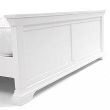Load image into Gallery viewer, Chantilly Warm White 6ft Super King Bed Quality Furniture Clearance Ltd