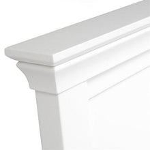 Load image into Gallery viewer, Chantilly Warm White 6ft Super King Bed Quality Furniture Clearance Ltd