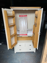 Load image into Gallery viewer, WESTCOTE CREAM Large Double Larder Quality Furniture Clearance Ltd