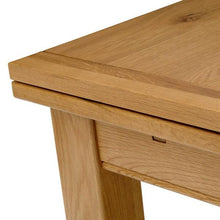 Load image into Gallery viewer, Oakland Rustic Oak Oakland 90cm-155cm Ext. Table and 4 Ladderback Chairs Quality Furniture Clearance Ltd