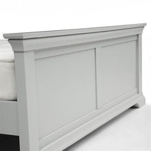 Load image into Gallery viewer, Chantilly Pebble Grey 5ft Kingsize Bed Quality Furniture Clearance Ltd