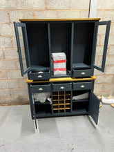 Load image into Gallery viewer, WESTCOTE INKY BLUE Dresser with Wine Rack Quality Furniture Clearance Ltd