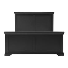 Load image into Gallery viewer, CHANTILLY DUSKY BLACK Kingsize Bed Quality Furniture Clearance Ltd