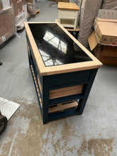 Load image into Gallery viewer, CHESTER MIDNIGHT BLUE Kitchen Island Quality Furniture Clearance Ltd