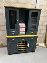 Load image into Gallery viewer, WESTCOTE INKY BLUE Dresser with Wine Rack Quality Furniture Clearance Ltd