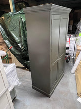 Load image into Gallery viewer, Kingscote Forest Green Double Larder Quality Furniture Clearance Ltd