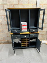 Load image into Gallery viewer, WESTCOTE INKY BLUE Dresser with Wine Rack Quality Furniture Clearance Ltd