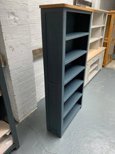 Load image into Gallery viewer, Inky Blue Large Bookcase. - furniture delivered