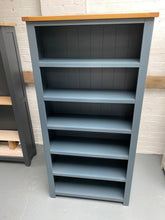 Load image into Gallery viewer, Inky Blue Large Bookcase. - furniture delivered