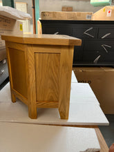 Load image into Gallery viewer, Oakland Rustic Oak Large Corner TV Stand Quality Furniture Clearance Ltd