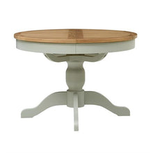 Load image into Gallery viewer, Sussex Sage Green 4-6 Seater Round Extending Table Quality Furniture Clearance Ltd