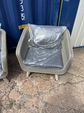 Load image into Gallery viewer, Rattan Cerney 4 Piece Lounge Set - Grey Quality Furniture Clearance Ltd