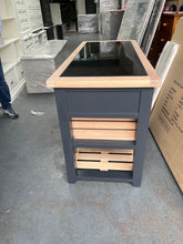 Load image into Gallery viewer, Chester Charcoal Kitchen Island furniture delivered