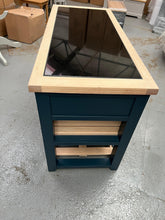 Load image into Gallery viewer, CHESTER MIDNIGHT BLUE Kitchen Island Quality Furniture Clearance Ltd