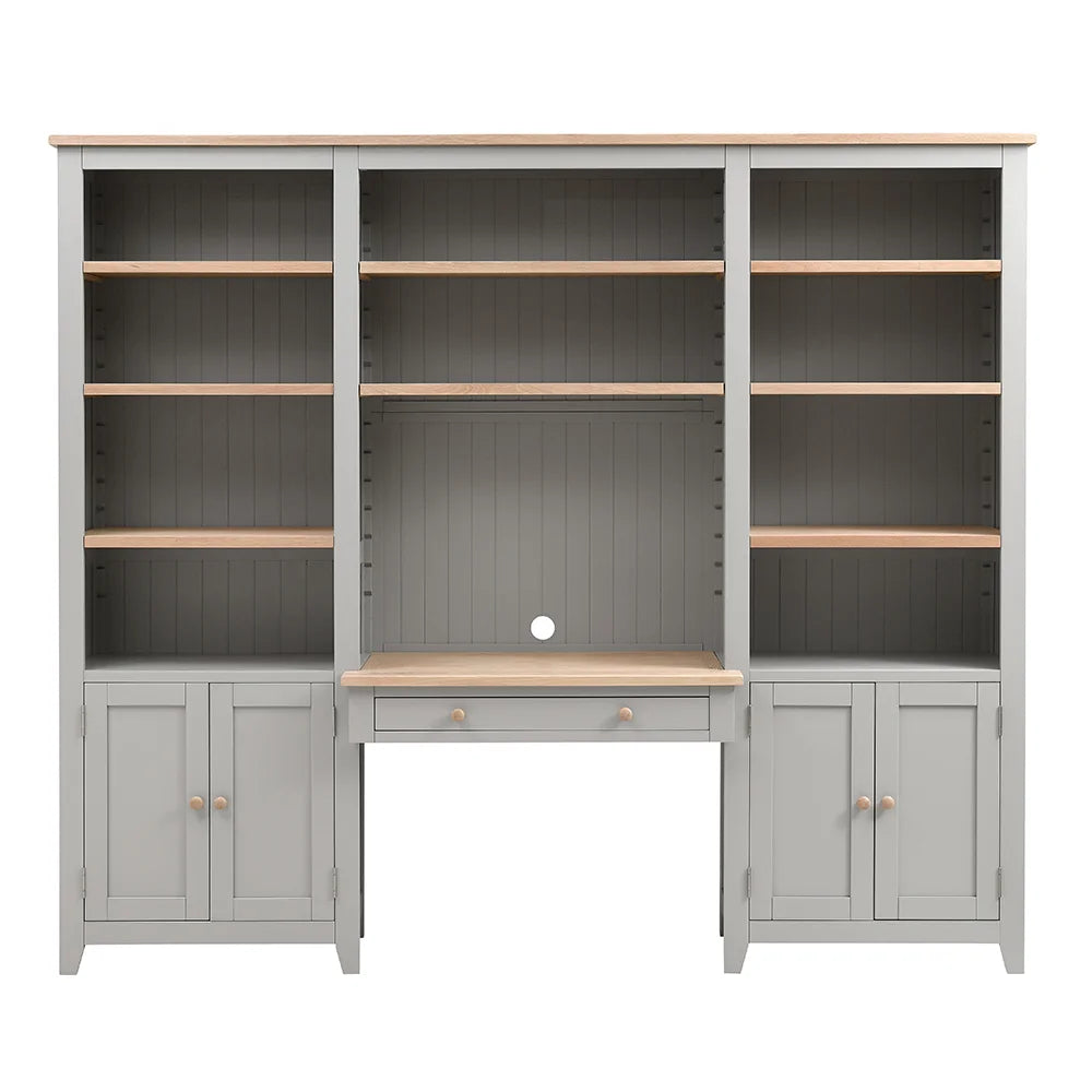 CHESTER DOVE GREY
Library Cabinet and Workstation Quality Furniture Clearance Ltd